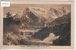 Ragaz - Mündung der Tamina in den Rhein