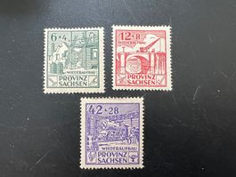 Sachsen 1946  MiNr. 87-89   *  (5187)