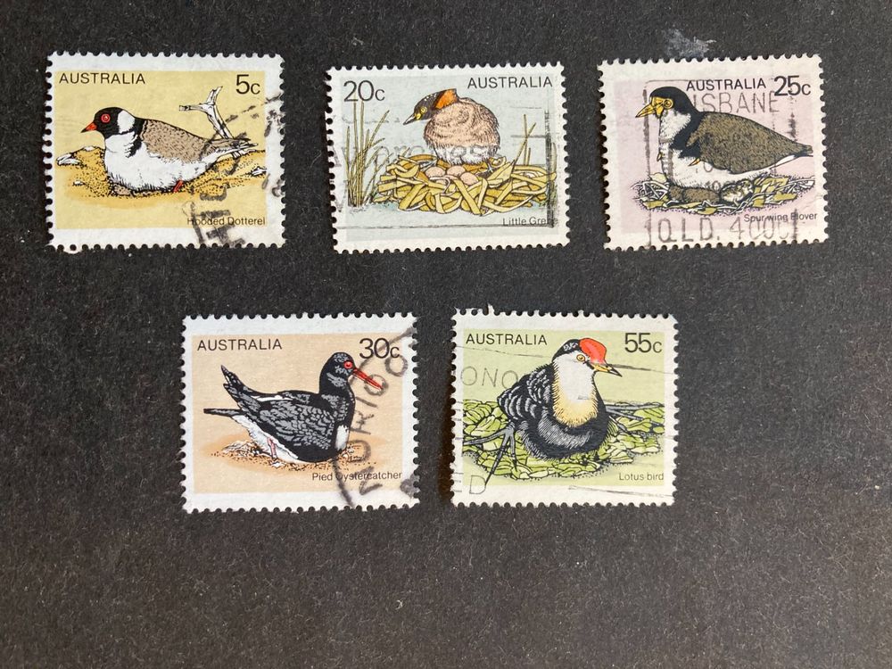 Australien 1978 Satz Vögel gestempelt 1