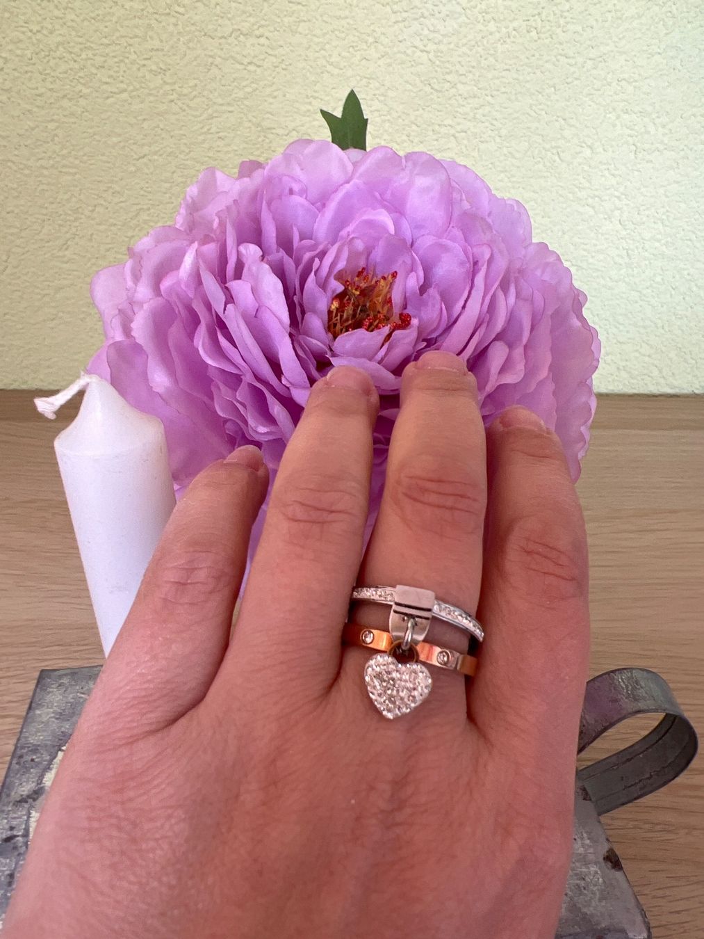 Anelli: Schöner funkelnder Ring Steel – Nuovo (secondo la descrizione) da Seon venduto da Sunny-Schmuck78 3
