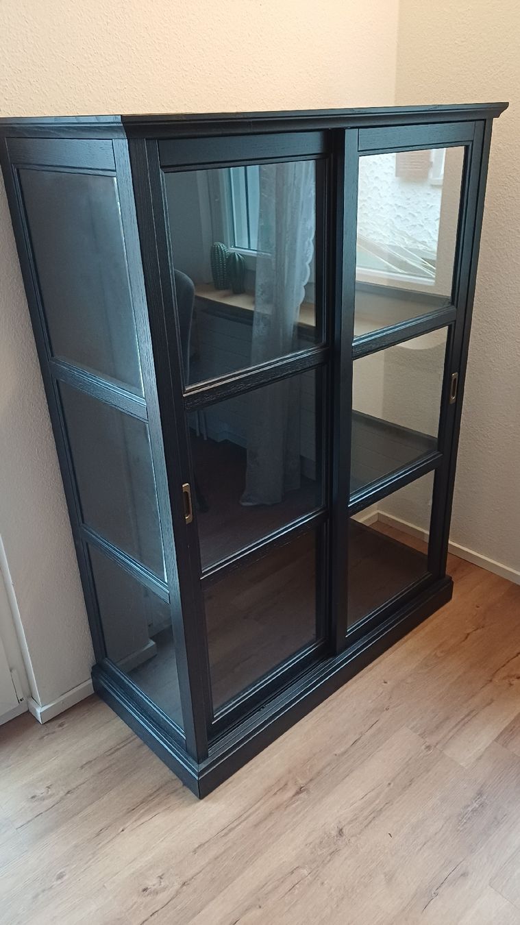 Ikea Vitrinen: Vitrine schwarz – Gebraucht aus Bischofszell von AZauggWirz 1
