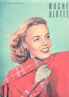 Modemagazin Zürich Vintage Wochenblätter 1949