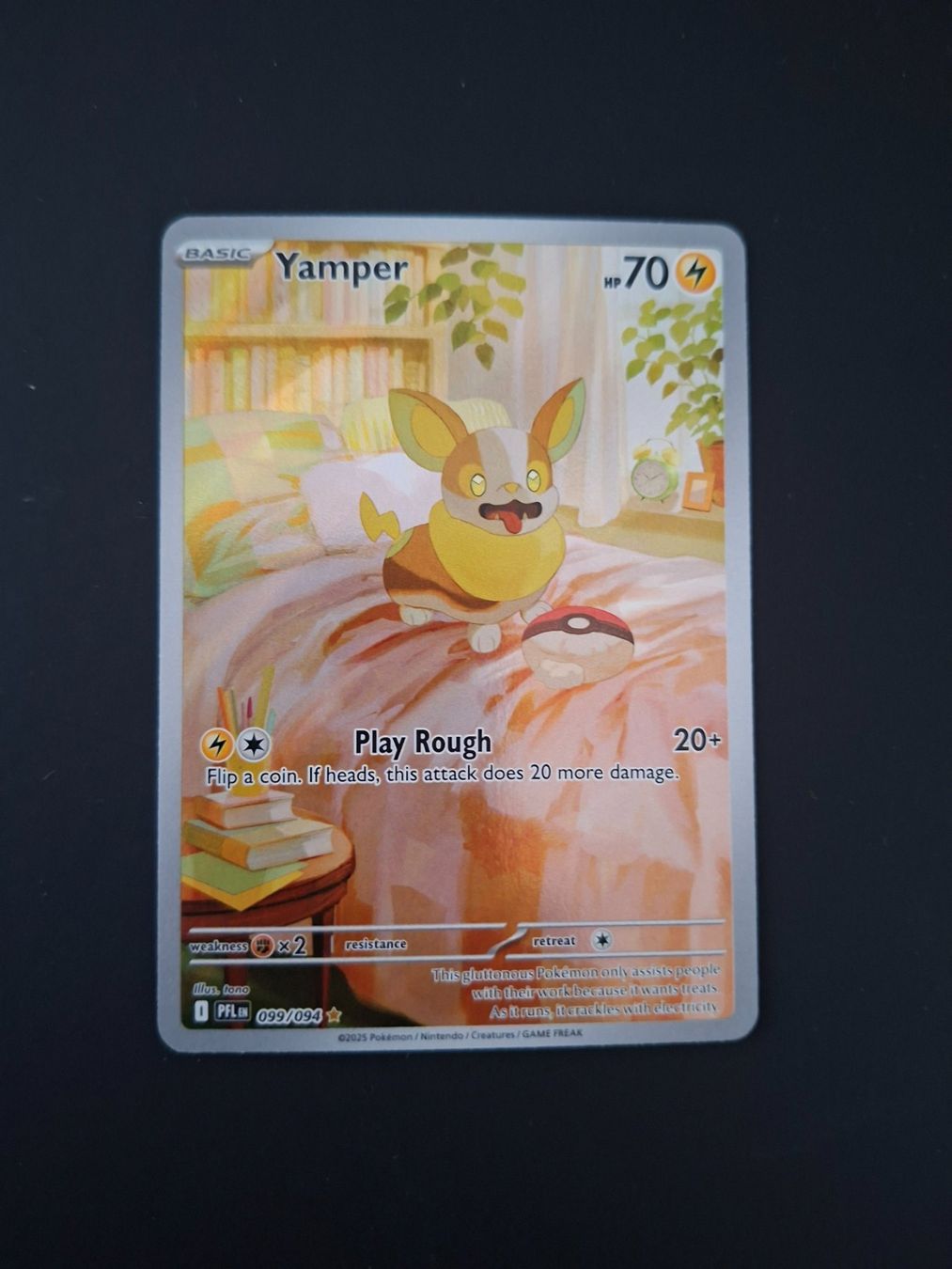 Pokémon Carte collezionabili: Yamper #099 Phantasmal Flames (PFL EN) – Usato da Biasca venduto da Sara_Poke123