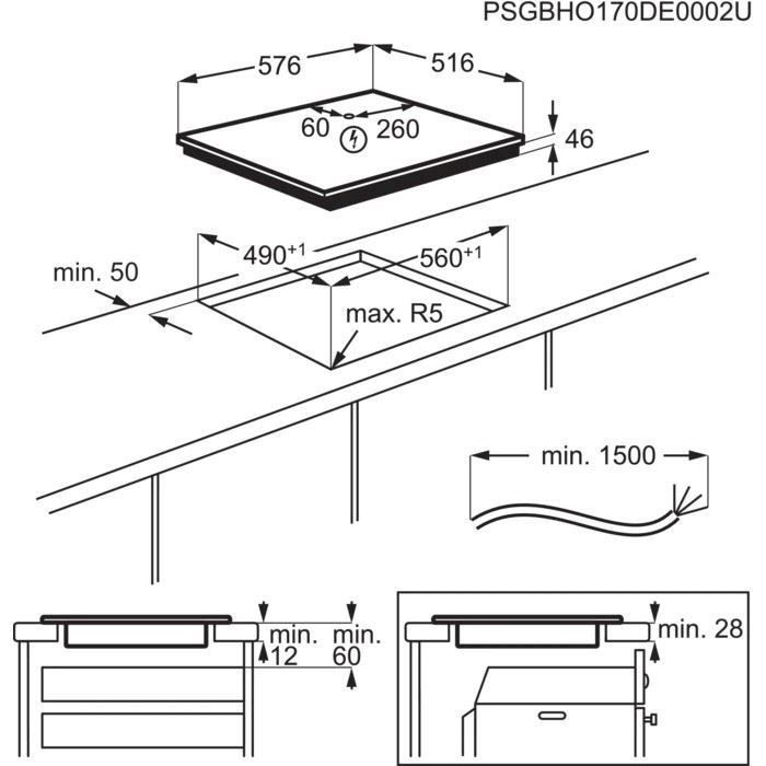 AEG Cuisinières: AEG IKB64301XB Induktionskochfeld – Neuf avec emballage d'origine à Bottighofen par zaap 3