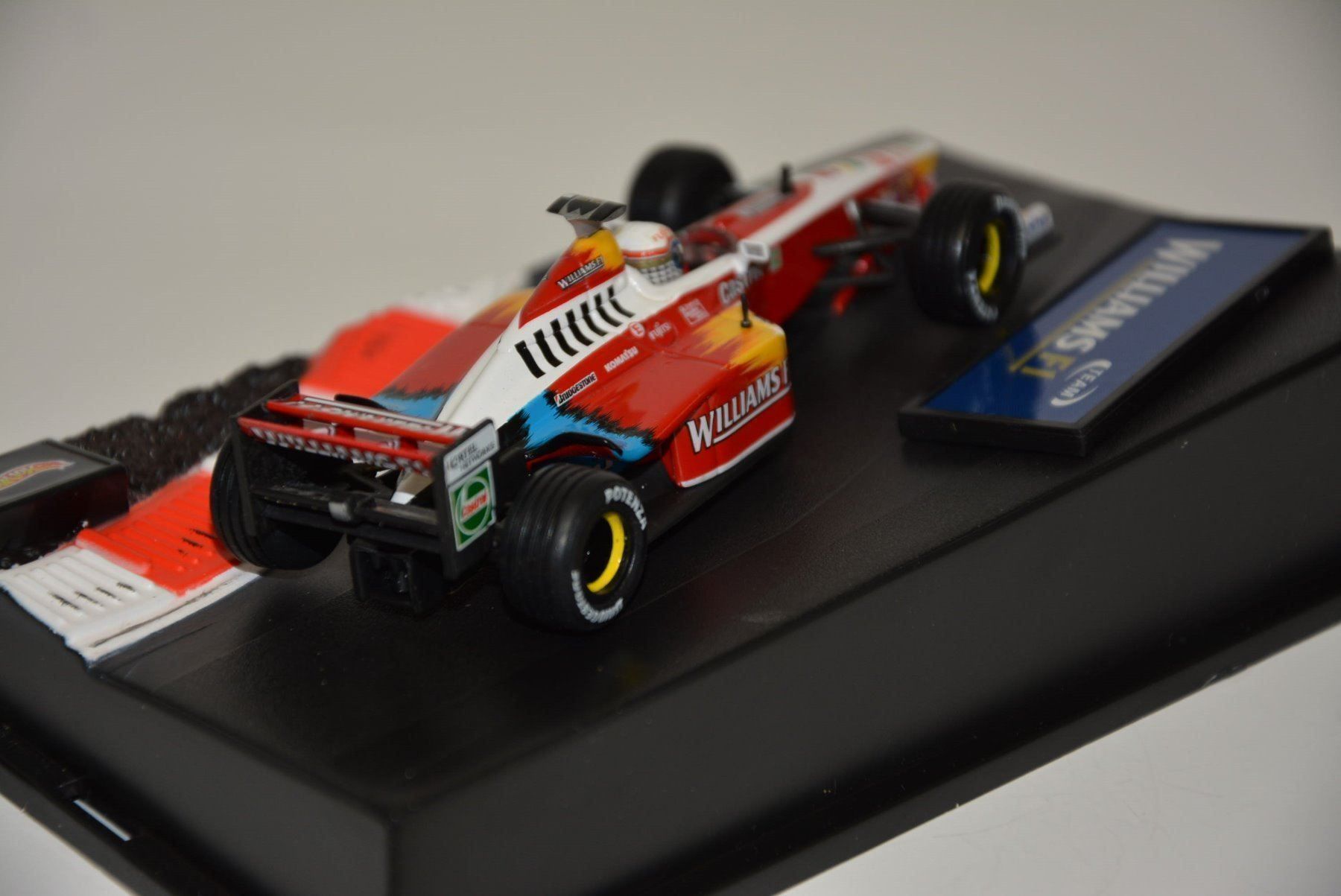 Williams Modellini d'auto: Williams FW21 Zanardi,  Hot Wheels 1:43 – Nuovo e nell'imballaggio originale da Goldach venduto da Feivel9 6