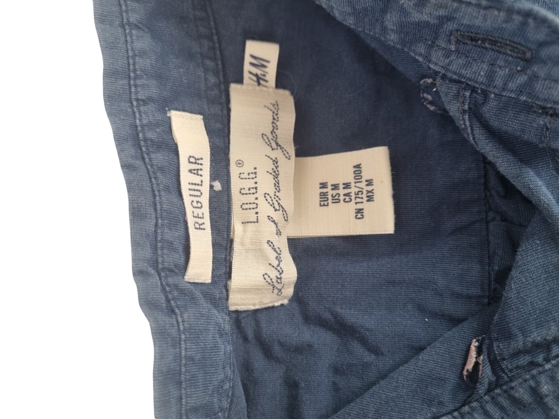 H&M Camicie: L.O.G.G Hemd Blau gr. M – Usato da Wangen b. Olten venduto da Restwert_Wangen 2