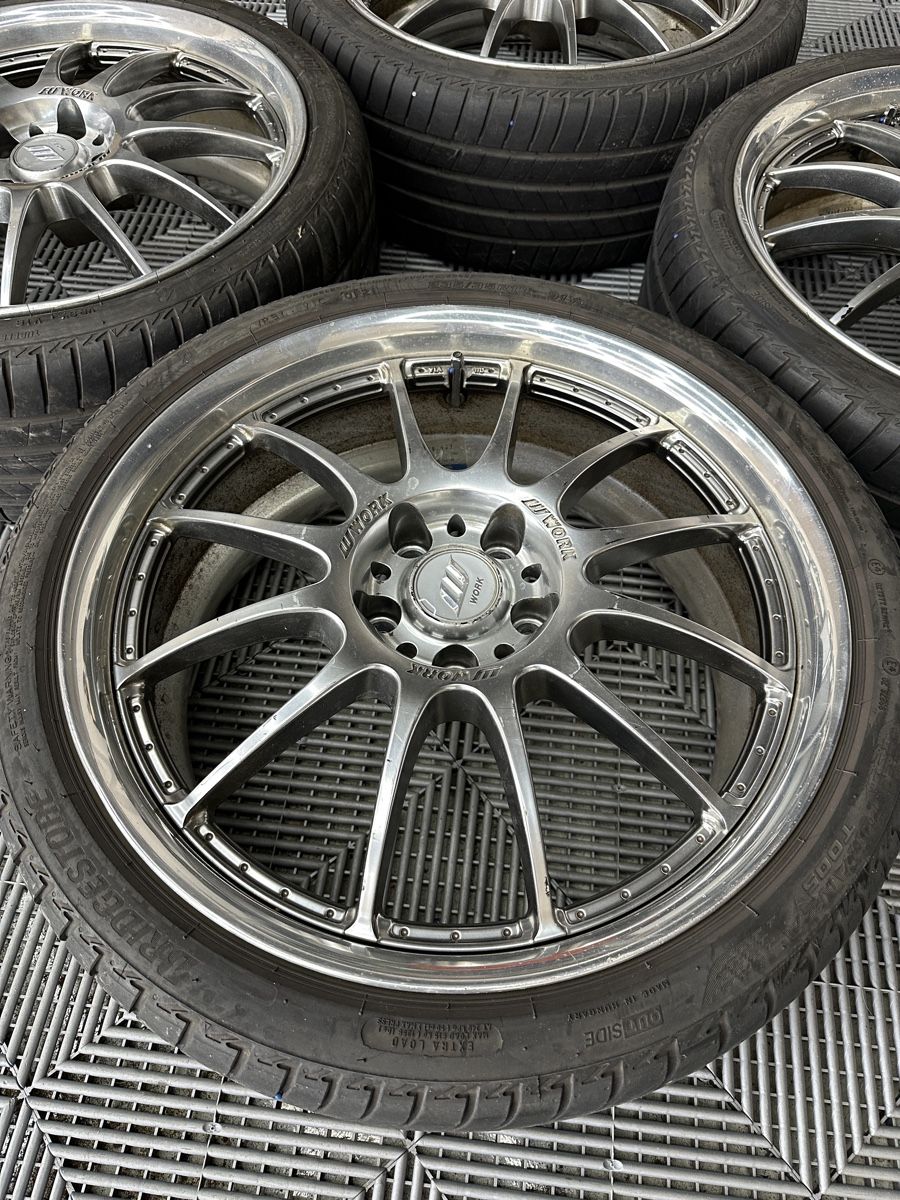 Work Wheels Felgen: Work XSA 02C 8x19 ET36 5x114.3 – Gebraucht aus Einsiedeln von Silver.A 2