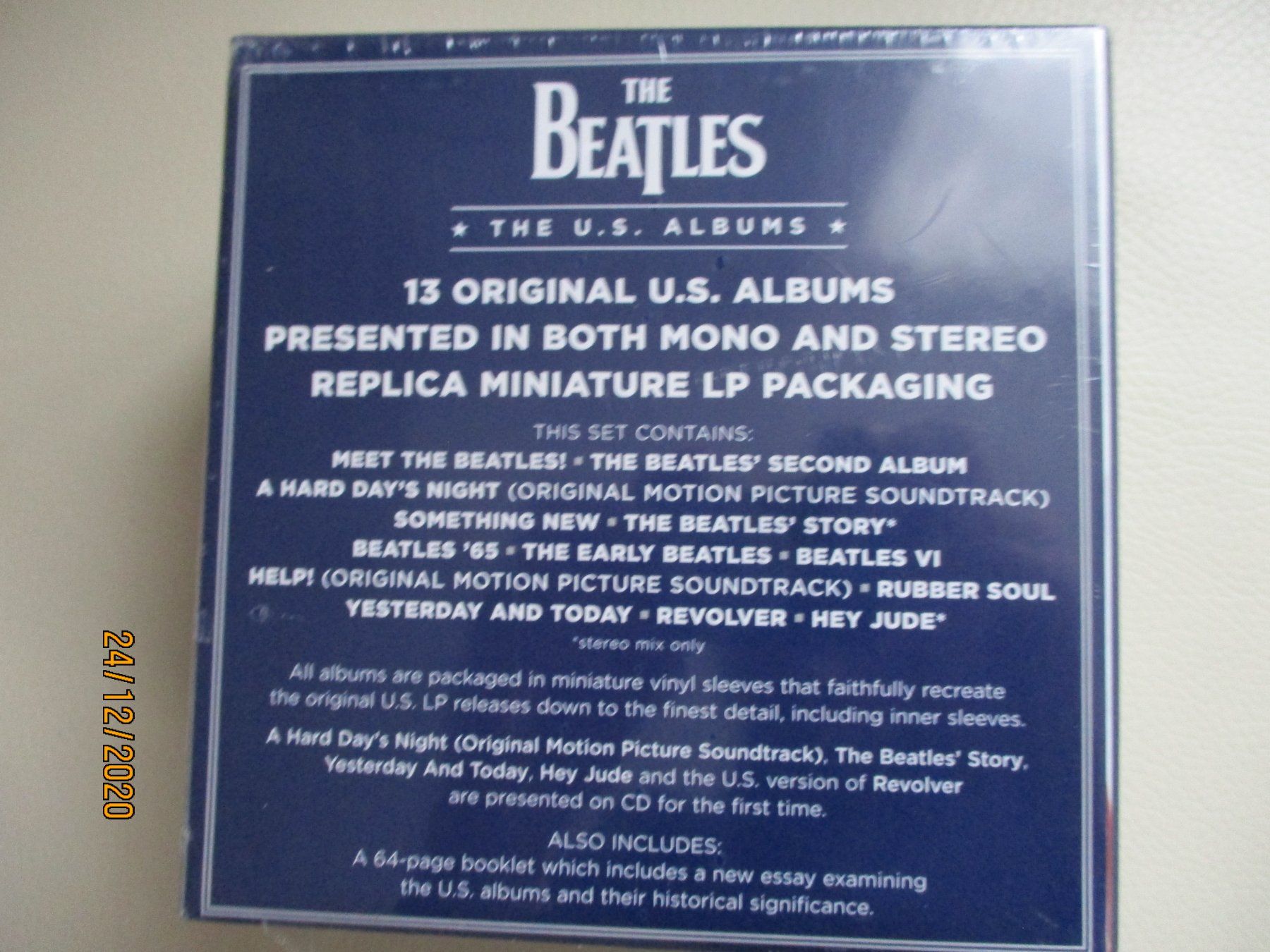 CD: The Beatles U.S. Albums – Nuovo e nell'imballaggio originale da Liestal venduto da Disc-Point 2