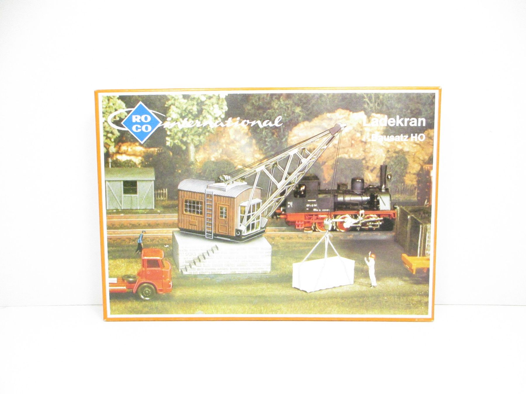 Roco Modellini di ferrovie: Roco H0 5079 Ladekran – Nuovo e nell'imballaggio originale da Olten venduto da Heinrich875