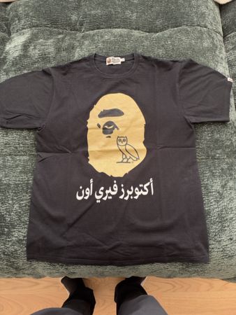 BAPE x OVO Ape Head T-Shirt 