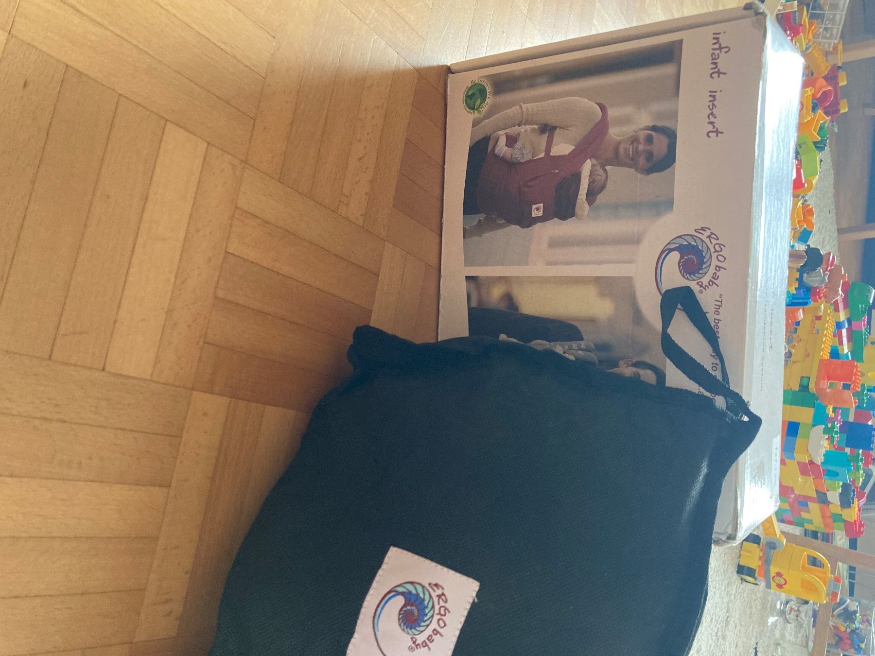 Ergo Baby Marsupi portabebè: Ergobaby ° Infant insert ° weiss – Usato da Luzern venduto da for_d6gg