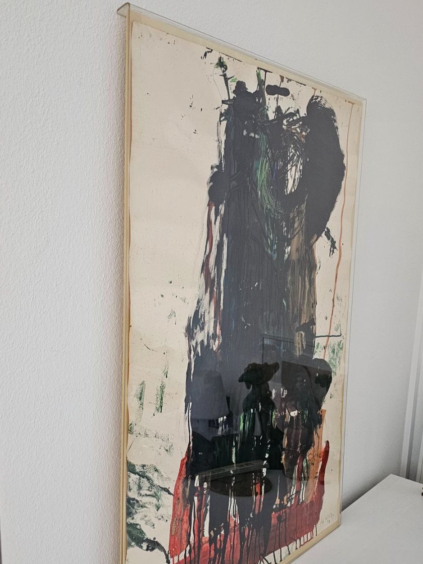 Gemälde: Josep Vallribera 1991 Mischtechnik Tempera/Tusche – Gebraucht aus Pfäffikon ZH von eric0113 7