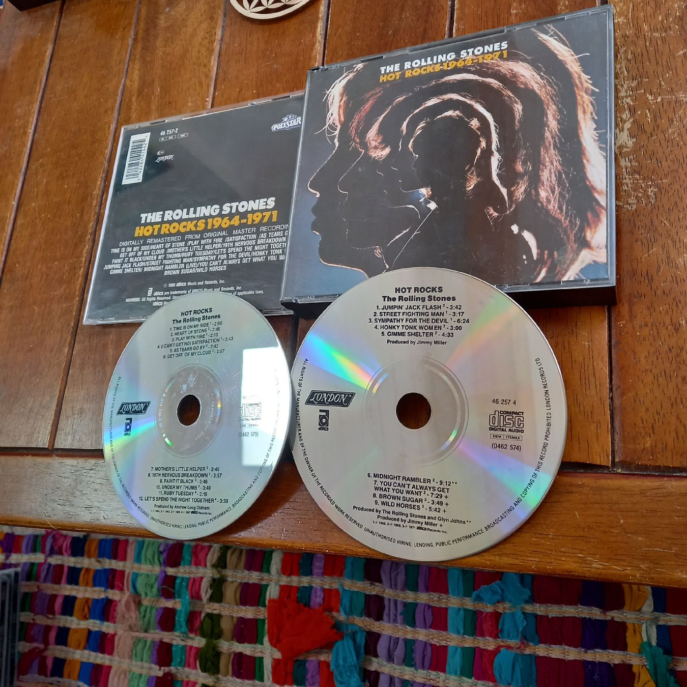 CD: Rolling stones - hot...( 2 cd) – Usato da St-Cergue venduto da VeganWarrior