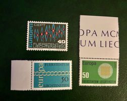 Timbres  neufs Liechtenstein Europe CEPT!