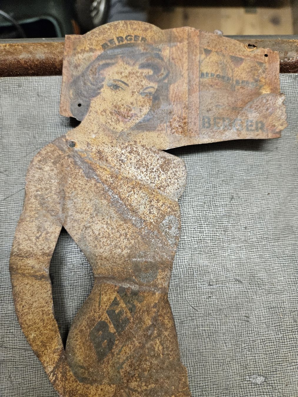 Insegne: original Berger Pin-Up!! – Usato da Ossingen venduto da eri_zp65