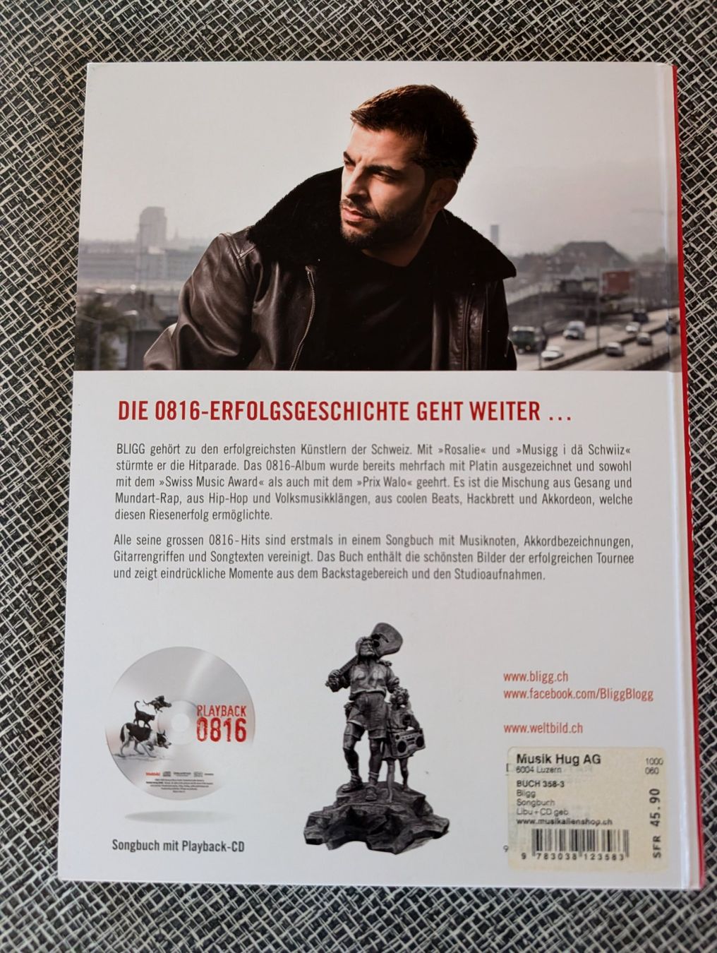 Libri: Bligg Das Songbuch 0816 mit CD – Usato da Nänikon venduto da Haexli_70 5
