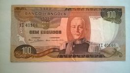 Billet banque Angola 100 Escudos 24/11/1972 UNC