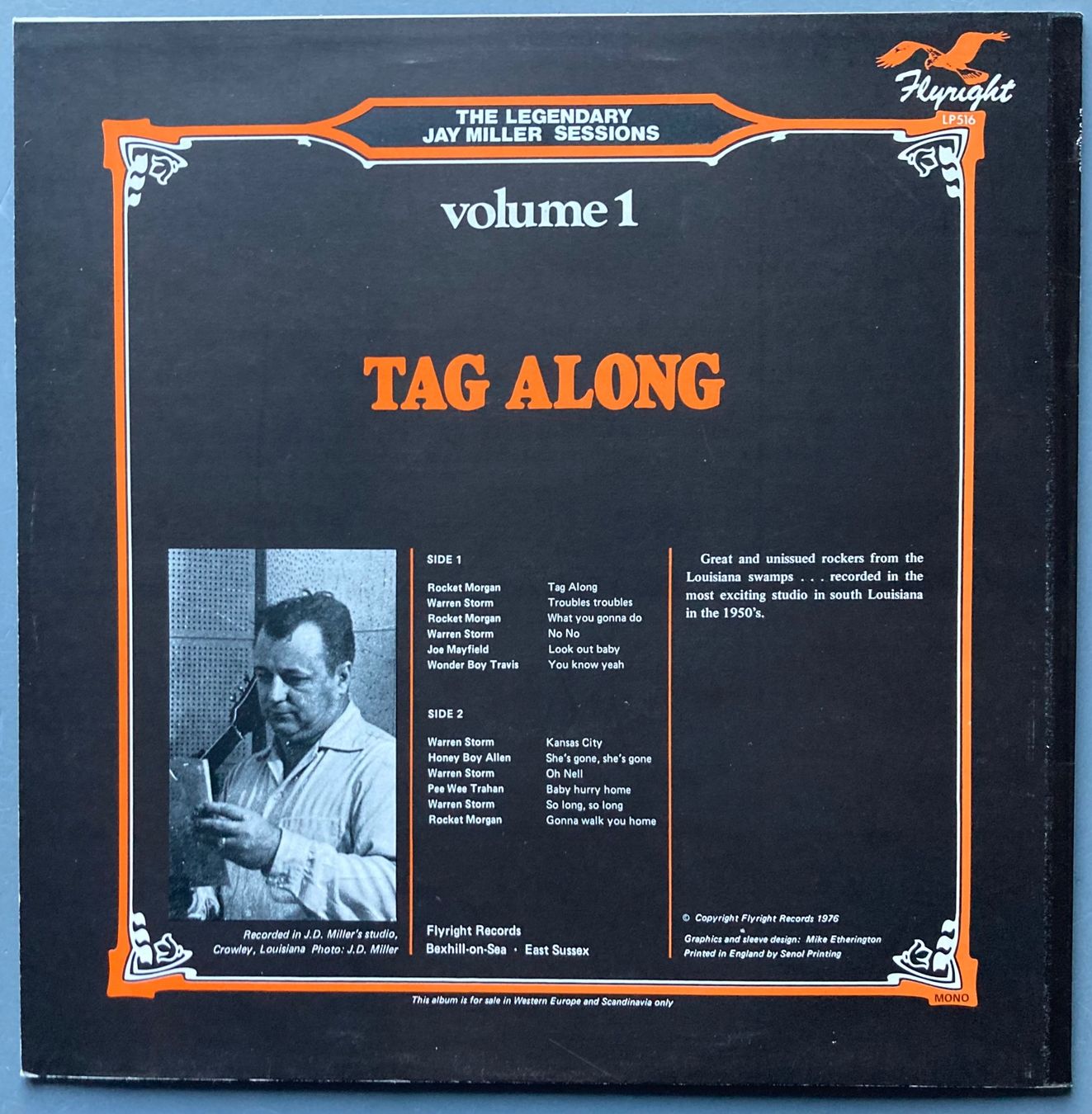 Dischi in vinile: DIVERS ARTISTES - TAG ALONG – Usato da Poliez-Pittet venduto da Newtown-Records 1
