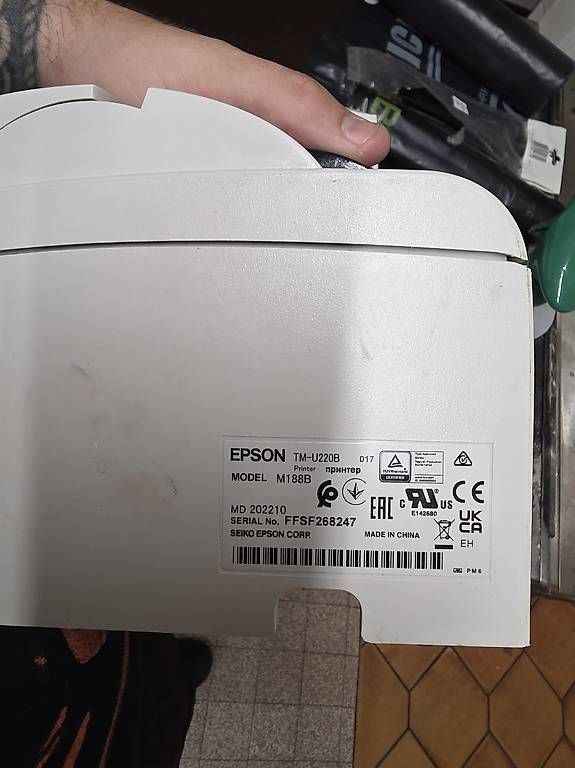 Stampanti: Küchendrucker EPSON mit 8 Farbbändern Hitzestabil – Usato da Selzach venduto da Grievas 1