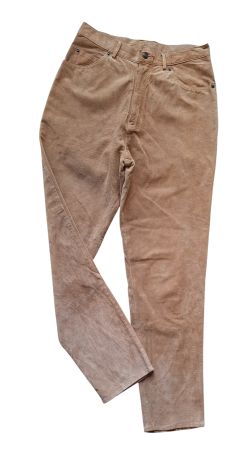 4031CV – Pantalon en cuir véritable – 38