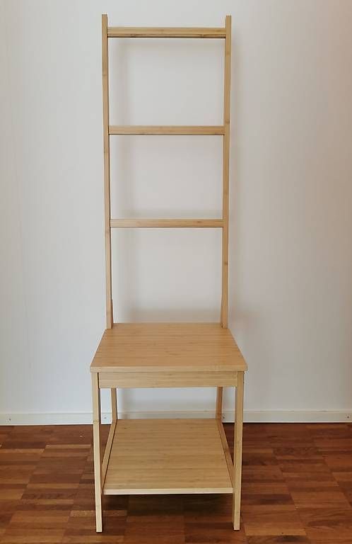Ikea RGRUND Stuhl mit Handtuchhalter, Bambus (Gebraucht) in Dietikon fr  CHF 9  nur Abholung auf Ricardo kaufen