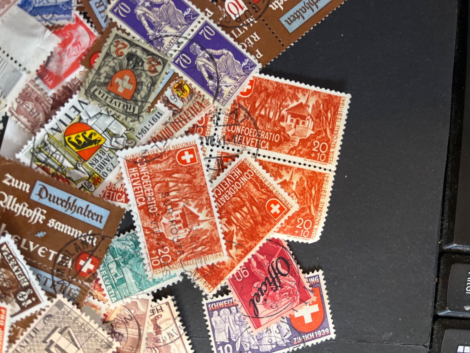 Tutti i francobolli: Briefmarken Lot ab Fr. 1.- – Usato da Dagmersellen venduto da wyss1982 8