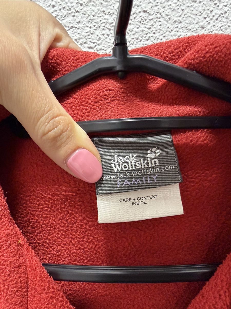 Jack Wolfskin Giacche: Jack Wolfskin fleece jacket red size 164  – Usato da Gränichen venduto da Domsiiiii 3