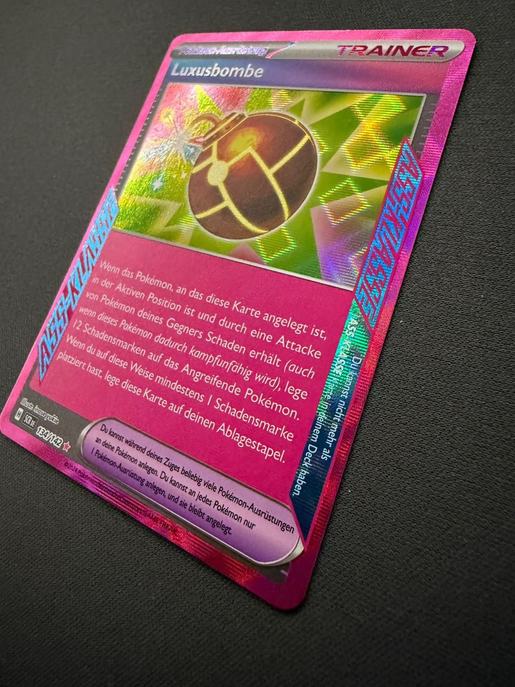 Pokémon Sammelbilder & Trading cards: Luxusbombe 134/142 - Trainer Karte – Gebraucht aus Uster von bacsev 2