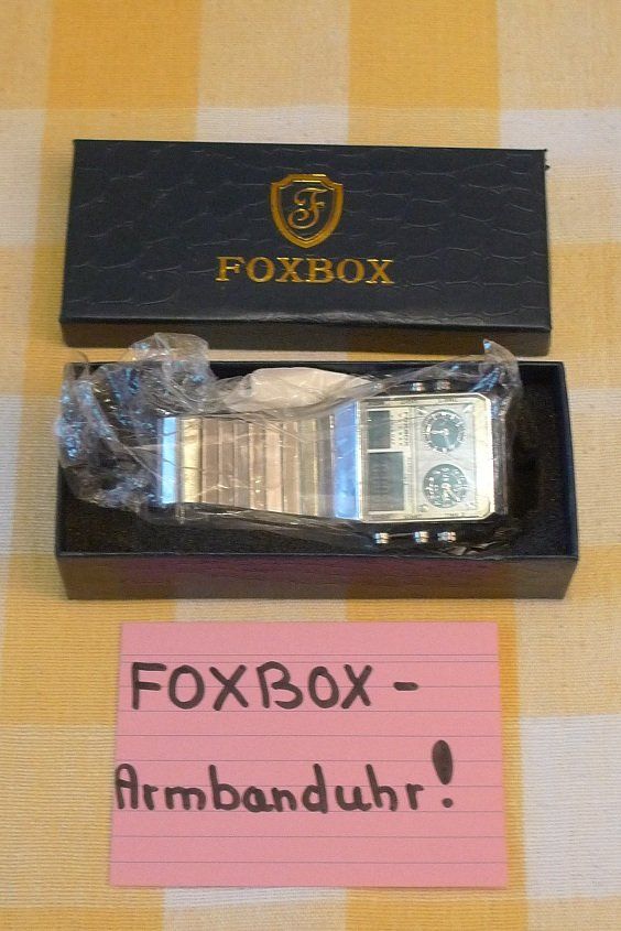 Orologi: FOXBOX-Armbanduhr! – Nuovo e nell'imballaggio originale da Bern venduto da bn1640 5