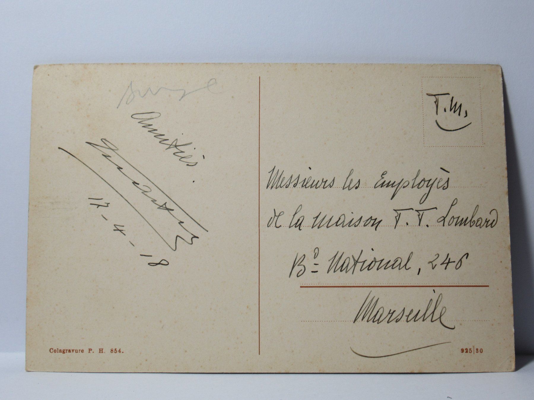 Cartoline postali: Genève , La Cathédrale de St. Pierre 1918 – Usato da Grenchen venduto da Bluemchen1900 1