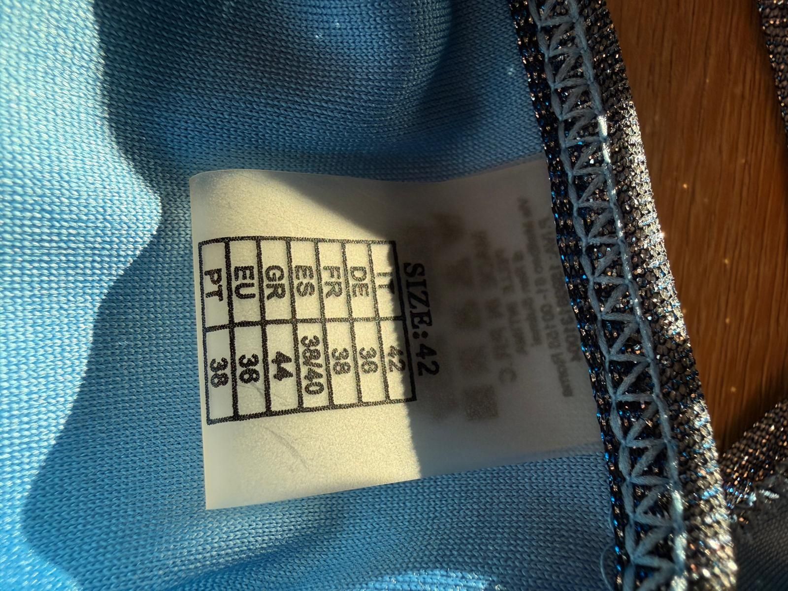 Costumi da bagno & Bikini: Bikini 36 75B blau glänzend Italy Set – Nuovo (secondo la descrizione) da Schlieren venduto da Wizza 3