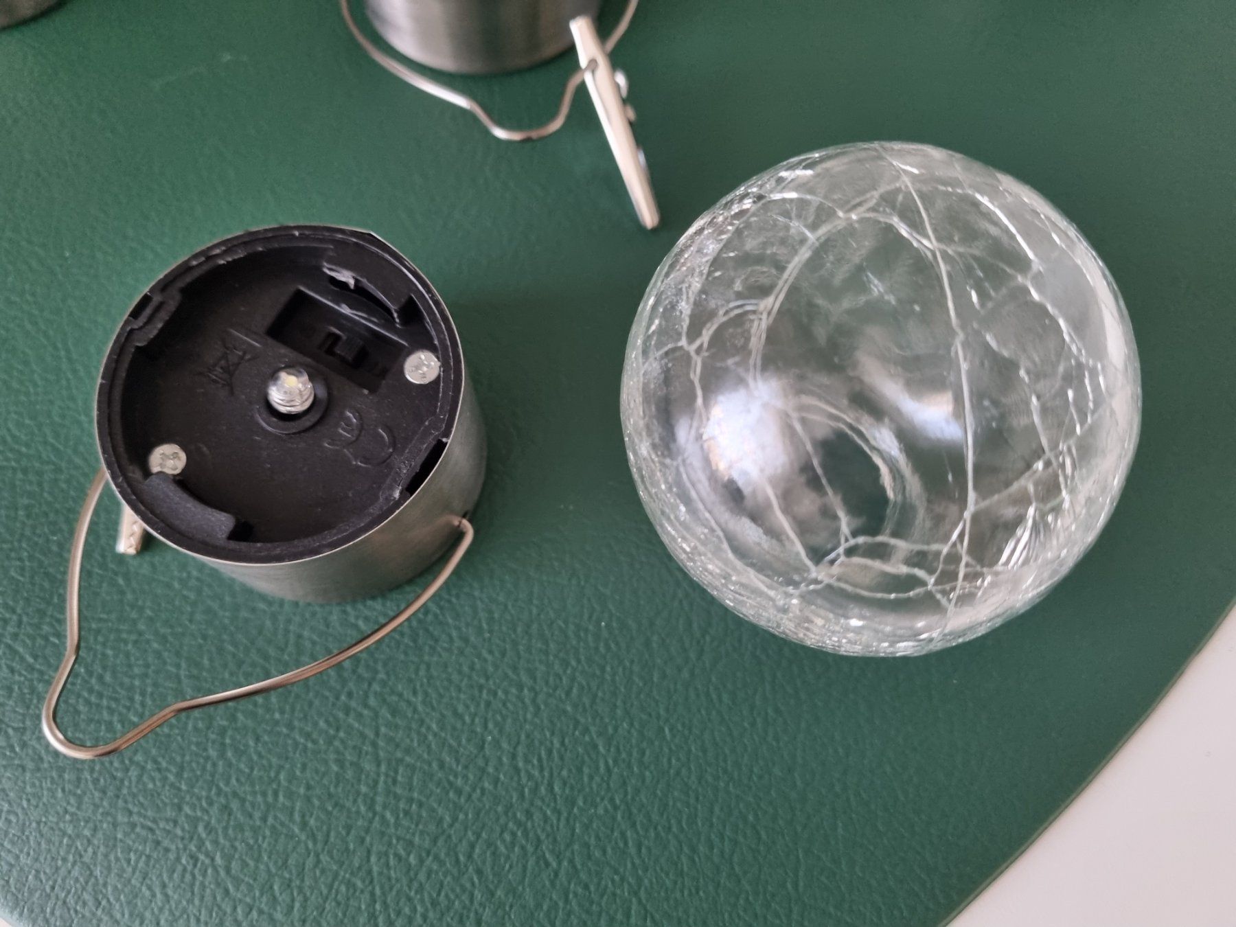 Guirlandes lumineuses: 7 Stück Solarkugeln aus Glas NEU – Neuf avec emballage d'origine à Zofingen par Felpa 1