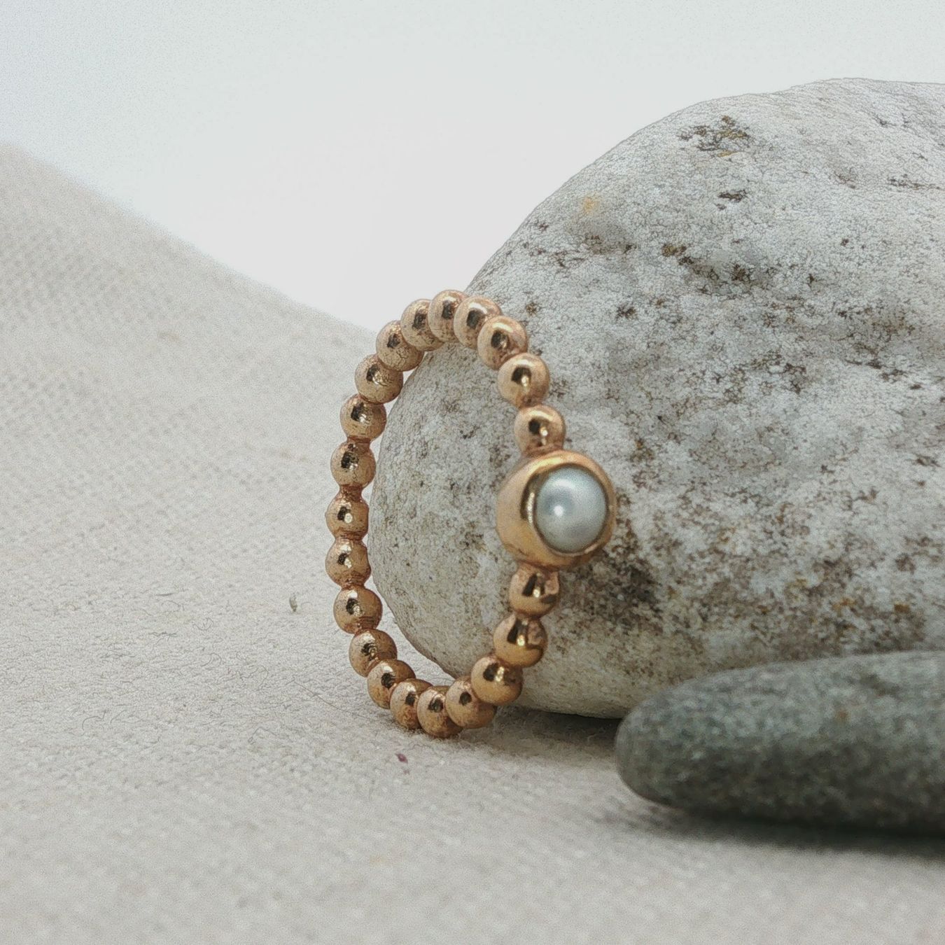 Olga Ribler Anelli: Feiner Silber Ring 925 mit Perle Grösse 55 – Nuovo (secondo la descrizione) da Luzern venduto da Schmuckoutlet 3