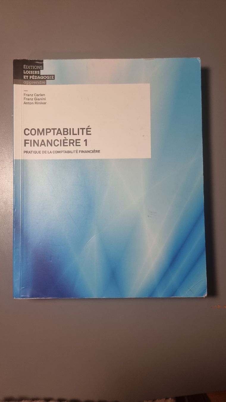 Libri: comptabilité Financière 1 – Usato da Bern venduto da far_d65g