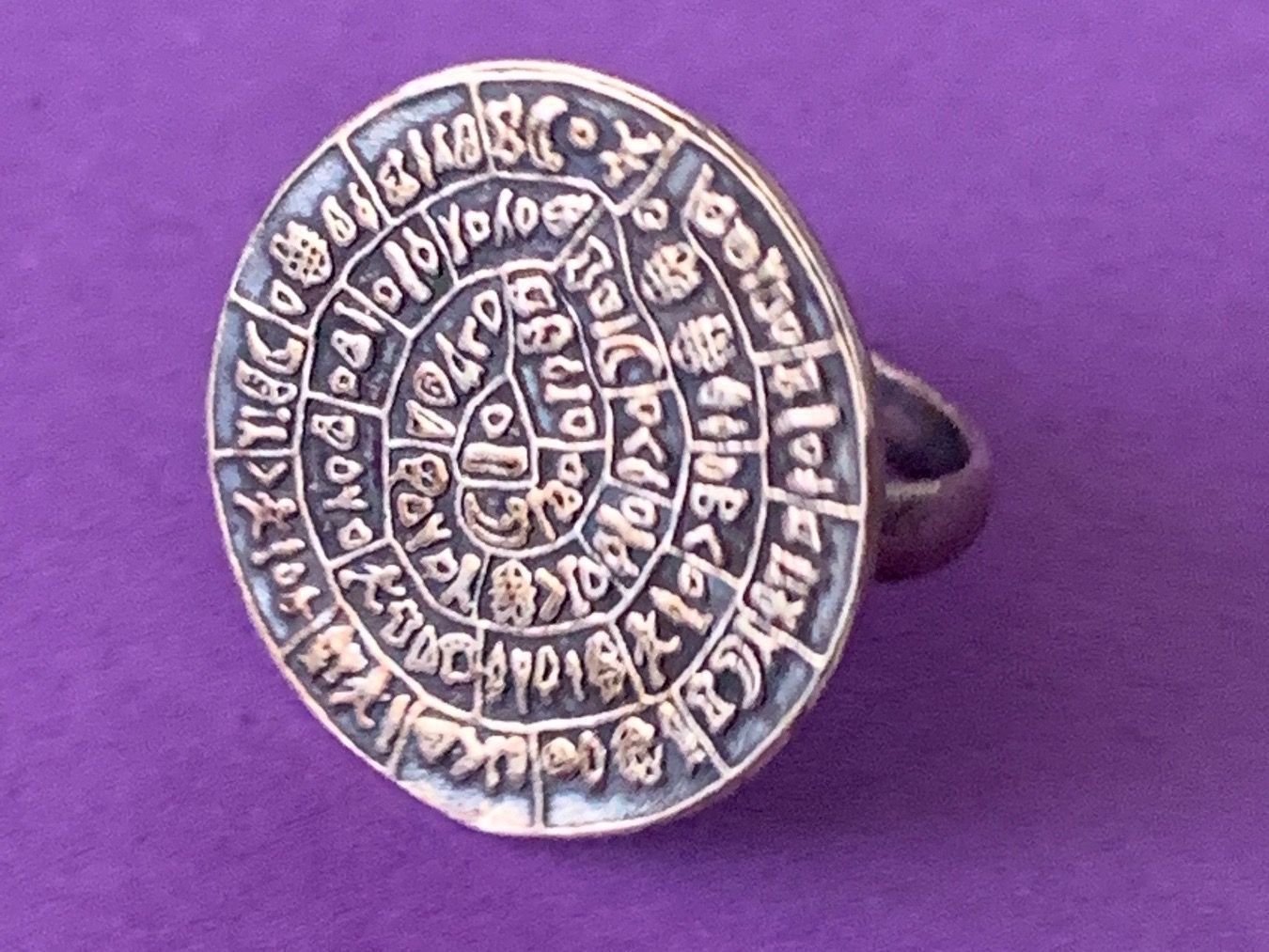 Anelli: Silberring Zeichensprache (55) – Usato da Dittingen venduto da Bellevista 1