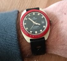 ELOGA Flipper Automatic – 37 mm Tropic d’époque - 70'