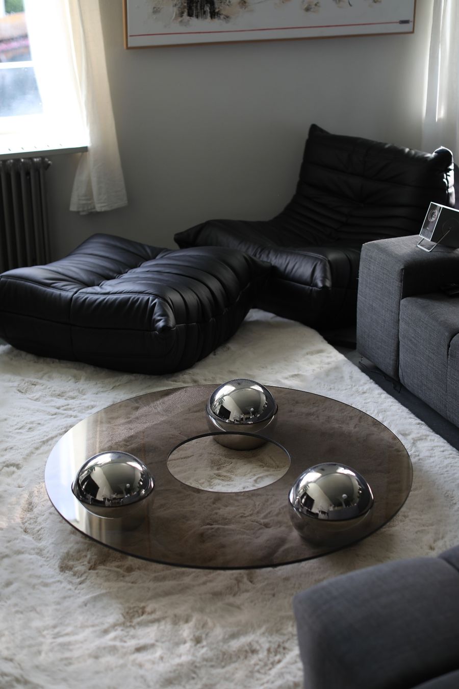 Gläser: Couchtisch, Coffee table Glas rund – Gebraucht aus Luzern von mat.jones