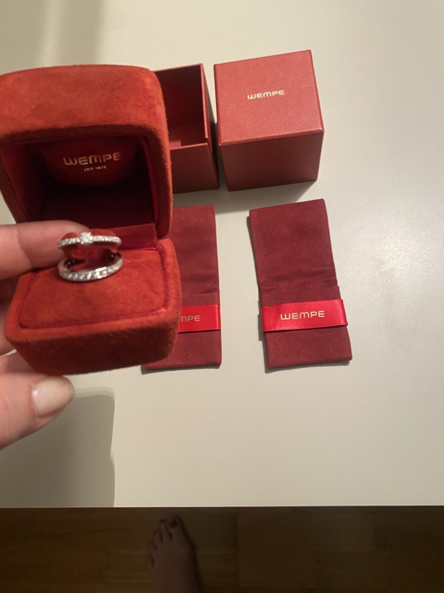 Anelli: Wempe Ring Set with Diamonds - Elegant Design Jewellery – Nuovo (secondo la descrizione) da Herrliberg venduto da non_5qdb 2