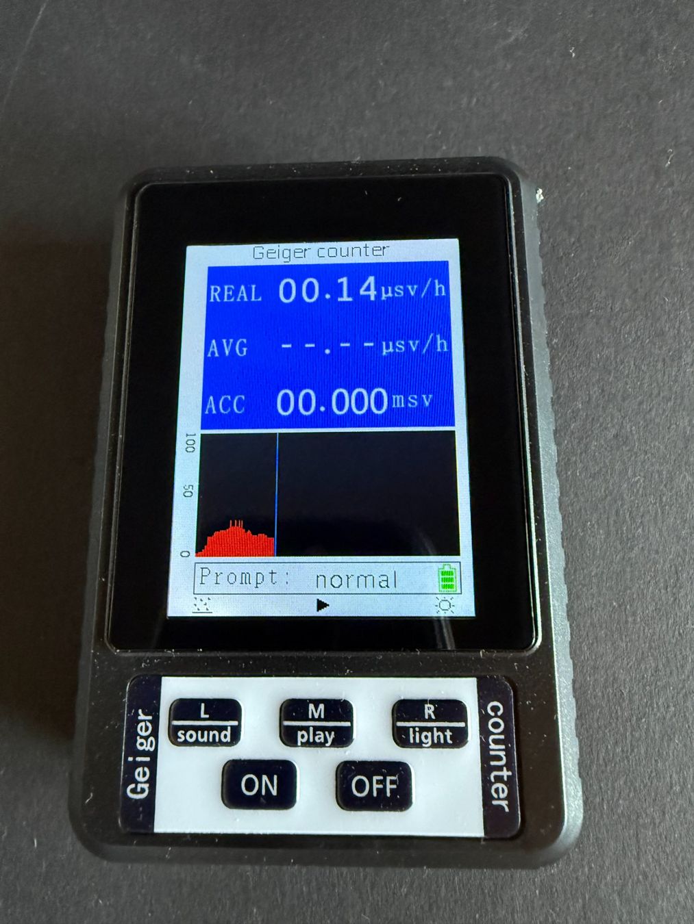 Misurare: Geigerzähler 0.01-99,99 uSv/h, NEU – Nuovo e nell'imballaggio originale da Lützelflüh-Goldb venduto da Elementis 2