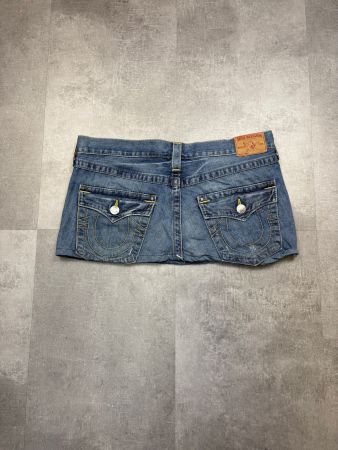 True Religion Vintage Denim Rock - Grösse L