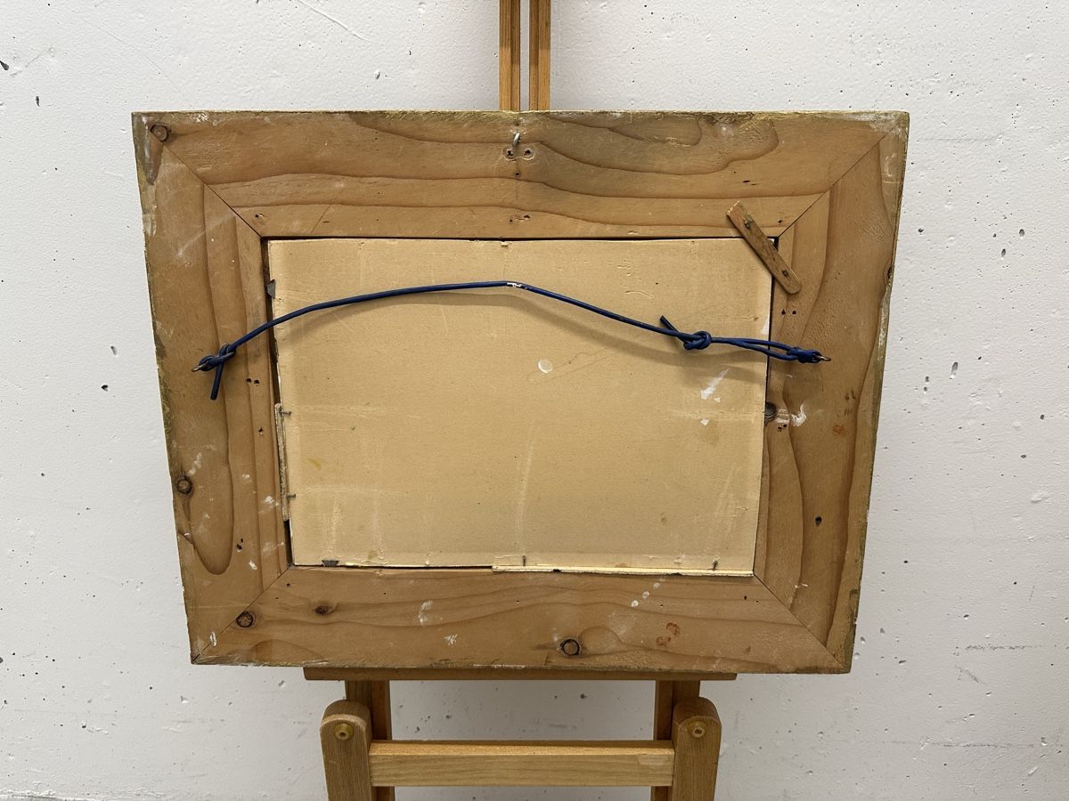 Tableaux: Gemälde Pferde Fuhrwerk Goldrahmen – D'occasion à Ebikon par Gaenggeliwaar 6