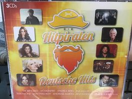 Die Hitpiraten Deutsche Hits 3CDs guter Zustand BOX   u