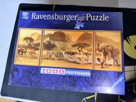 Ravensburger Triptychon Puzzle 1000 Afrika – neu, OVP 