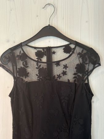 Coctailkleid Spitze Esprit Gr. 34 schwarz