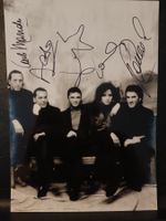 Matia Bazar - Line Up von 1991- handsigniertes Promofoto