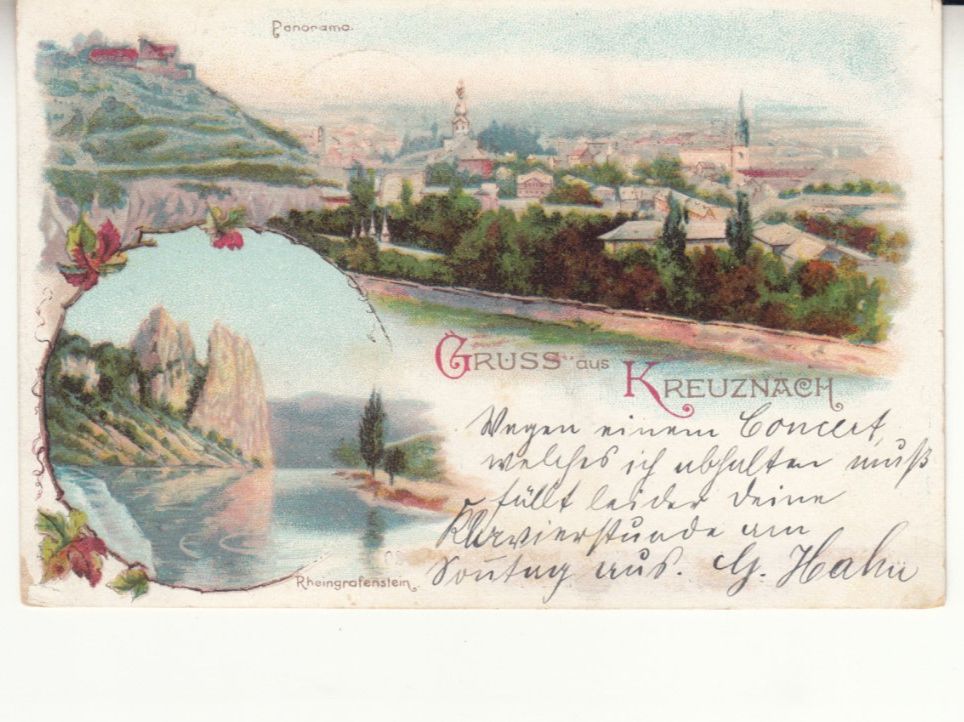 Cartoline postali: Kreuznach 1898 – Usato da Bürglen TG venduto da StampGraf