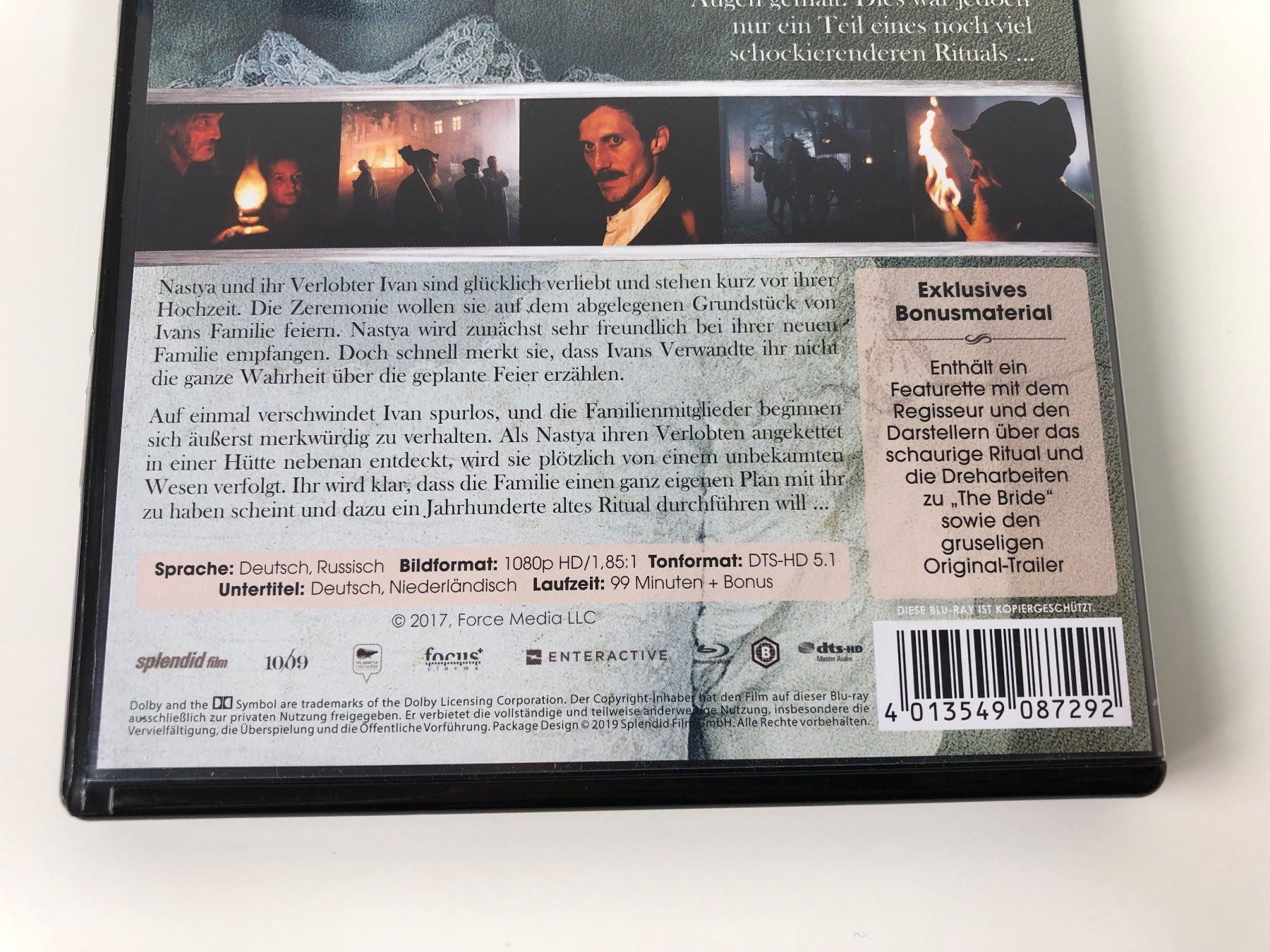 Tutti i DVDs: The Bride (2017) - Bluray – Usato da Bern venduto da McFlurry_88 2