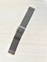 Neues Milanaise Uhrenarmband Edelstahl, 22mm, Silber