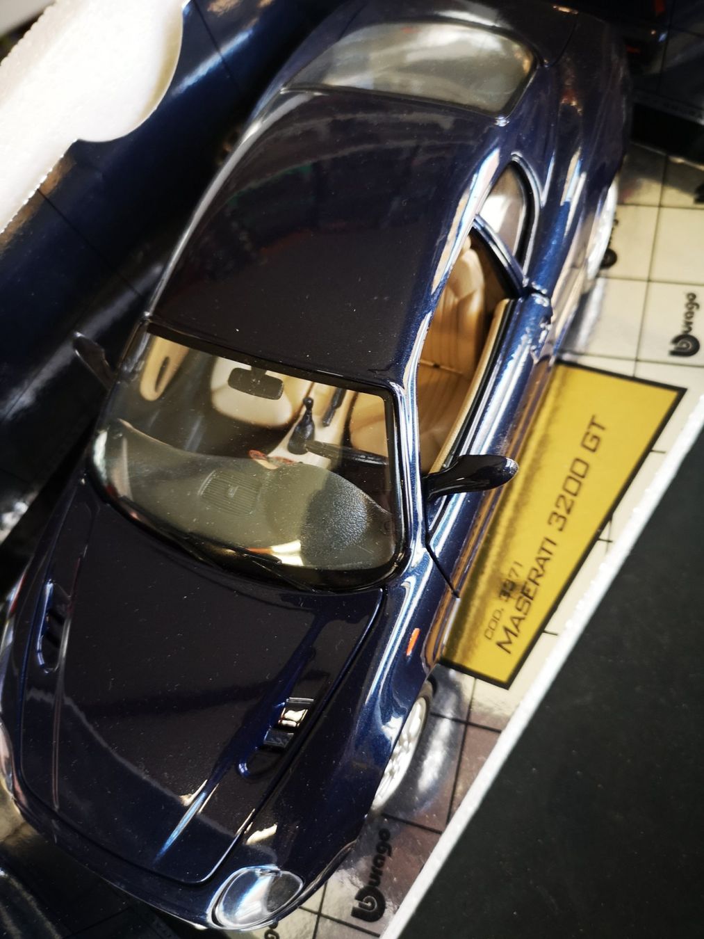 Maserati Modellini d'auto: Maserati 3200 GT – Nuovo e nell'imballaggio originale da Möhlin venduto da Highwaytom 3
