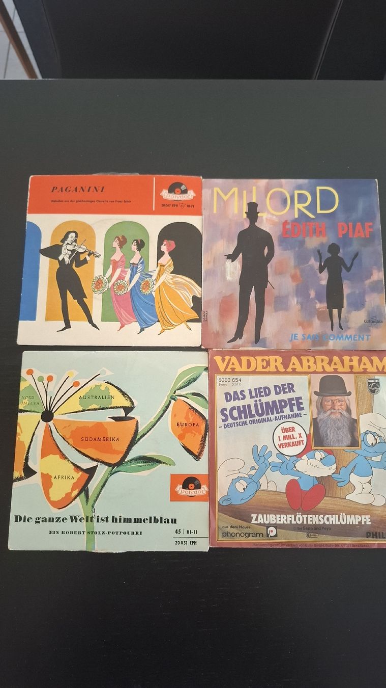 Dischi in vinile: Schallplattensammlung • 16 Stk • Single • 45er – Usato da Ottenbach venduto da Rasenmaeeher 1